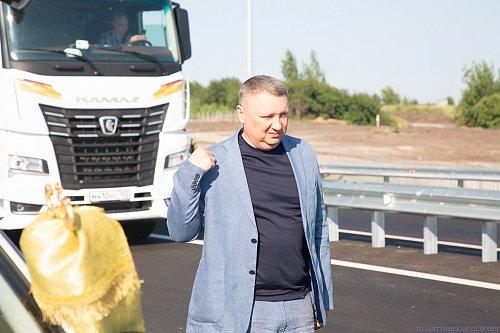Епископ Софроний и епископ Нестор освятили Волжский мост в день его открытия