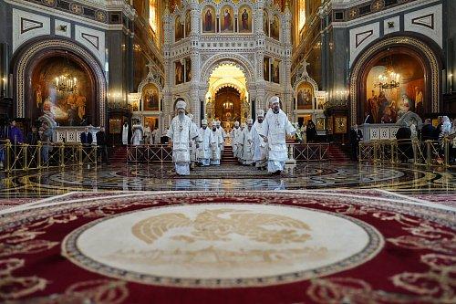 В праздник Преображения Господня епископ Нестор в числе архиереев сослужил Святейшему Патриарху Кириллу и принял участие в епископской хиротонии