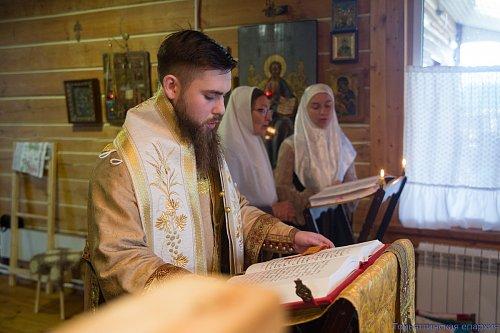 В начале нового церковного года епископ Нестор совершил Божественную литургию древнерусским чином
