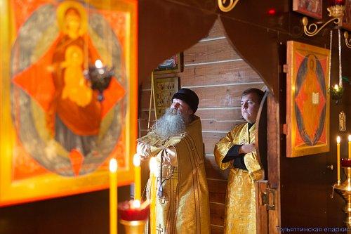 В начале нового церковного года епископ Нестор совершил Божественную литургию древнерусским чином