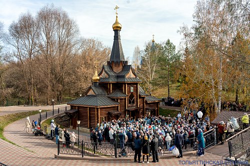 Архиереи Самарской Митрополии совершили Литургию в Ташлинском монастыре
