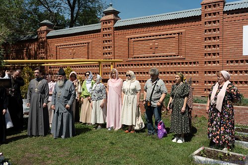 В Воскресенском монастыре помолились о новопреставленном архимандрите Гермогене в день его небесного покровителя