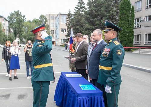Пастырское напутствие выпускникам Военного учебного центра ТГУ