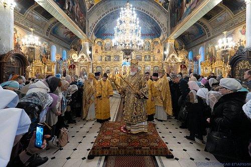 В Казанском храме Тольятти состоялось соборное архиерейское богослужение