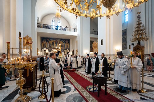 Канун праздника Преображения Господня