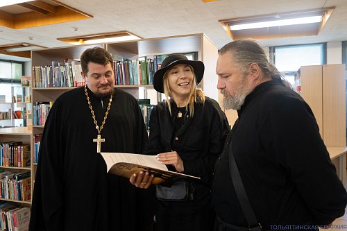 Представители Тольяттинской Епархии приняли участие в презентации книги «Сердце воина. Непридуманная история одной семьи»