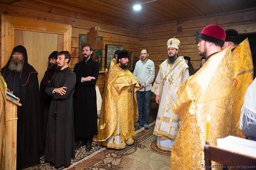 В начале нового церковного года епископ Нестор совершил Божественную литургию древнерусским чином