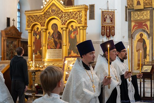 Канун праздника Преображения Господня