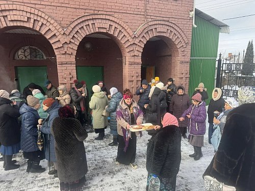 Масленица в Казанском храме Тольятти