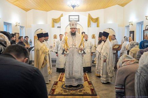 Епископ Нестор освятил храм во имя блаженной Матроны Московской в Тольятти