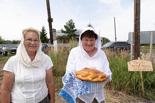В селе Ермаково началось строительство храма в честь Двенадцати апостолов