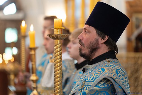 Канун праздника Владимирской иконы Божией Матери
