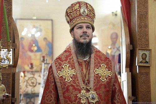 В Неделю 4-ю по Пасхе епископ Нестор совершил Литургию в Никольском храме с. Солнечная Поляна